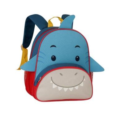Imagem de Mochila De Costas Creche P Bichinhos Zoo Escolar Infantil - Clio Style