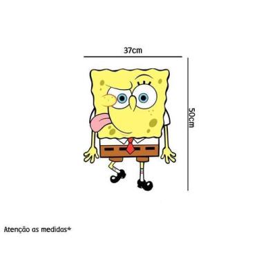 Imagem de Adesivo De Parede Bob Esponja Mod1 - Lojinha Da Luc
