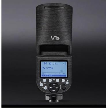 Imagem de Adesivo flash de câmera antiarranhões para Godox V1 Flash Coat Wrap película protetora corporal protetor de corpo capa de pele V1 (preto escovado)