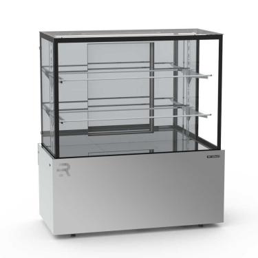 Imagem de Vitrine Confeitaria Seca Vanguard Top 1,10 Metros Inox Cvts1100 220v - Refrimate