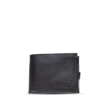 Imagem de Carteira Masculina Fasolo com Porta Cheque H015 Preto, Preto, Único