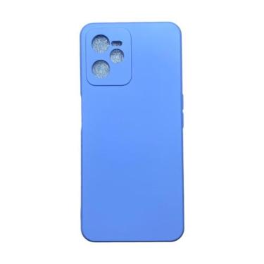 Imagem de Capa Realme C35 Silicone Aveludada Protege Câmera Colorida Capinha Ant
