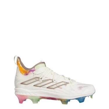 Imagem de adidas Tênis masculino Adizero Afterburner 9 Nwv Tpu, Branco nuvem, marrom-giz, branco, 46