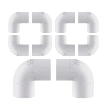 Imagem de Kit 10Un Cotovelo 90° C/Janela P/Eletroduto 3/4pol (Branco)