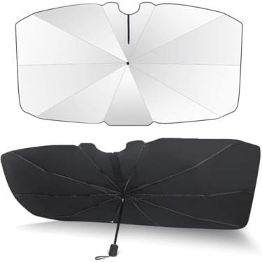 Imagem de Guarda-sol De Carro Para Guarda-sol De Carro Para Chery Tiggo 7 Sombra De Pára-brisa De Carro Dobrável Proteja Seu Carro Contra A Luz Solar E Os Raios Uv