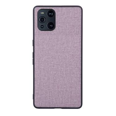 Imagem de Capas Compatível com OPPO Find X3 PRO(5G),Design de padrão de tela,Pproteção completa de 360°,Pplástico macio,Proteção contra queda-Purple