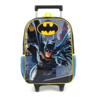 Imagem de Mochila De Rodinhas Escolar Batman Dc Comics