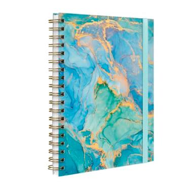 Imagem de Agenda 2026 Planner Semanal Plus Mármore Verde Oceano