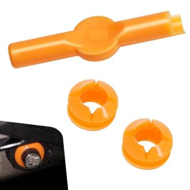 Imagem de Zikefest 134193 Bucha de mudança de marcha, bucha de articulação de câmbio compatível com Nissan Armada Pathfinder Frontier Titan Infiniti, kit de reparo de bucha de cabo de conexão de câmbio de