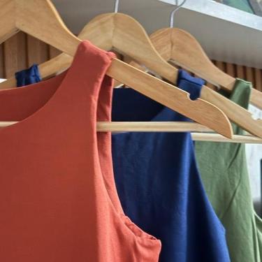 Imagem de KIT 3 Regatas Casual Basica Suplex Duplo Blusa Feminina Blogueira Tend