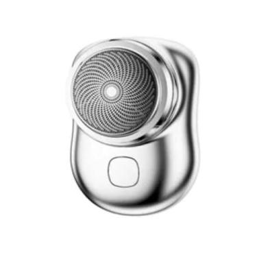 Imagem de Mini Barbeador Elétrico Portátil À Prova D'água Carregamento Cabo USB TIPO-C Bivolt