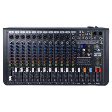 Imagem de Mesa de Som Analógica K-Audio MP1210 / MP 12.2 de 12 Canais