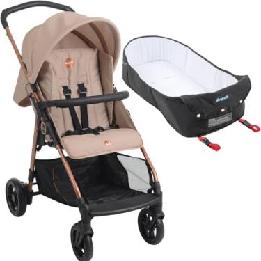 Imagem de Carrinho de Bebe Passeio Ninho Moises Burigotto Lui Mon Amour