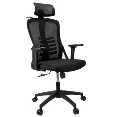 Imagem de Cadeira De Escritório Ergonômica Artiko Livik Regulável Apoio Lombar B