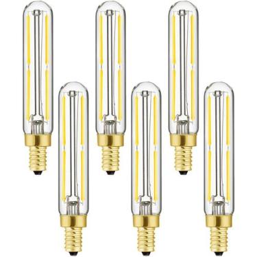 Imagem de Lâmpada LED Leools T6 4W E12 400lm 4000K regulável, pacote com 6