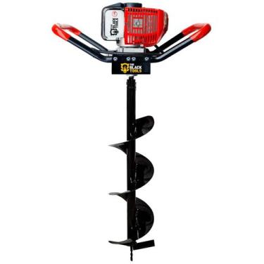 Imagem de Perfurador De Solo A Gasolina 2 Tempos Com Broca De 200mm - THE BLACK 