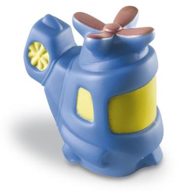 Imagem de Brinquedo Helicóptero Soft P/ Bebês, Mordedor Banho Macio - Cometa Bri