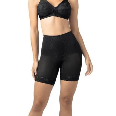 Imagem de Cinta Bermuda Violão DeMillus 46615, Preto, XG