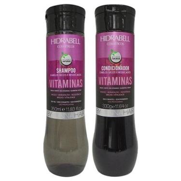 Imagem de Shampoo e Condicionador Vitaminas  da Hidrabell