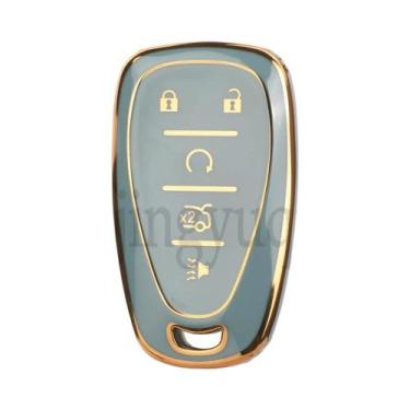 Imagem de Capa De Chave Remota De Carro TPU Para Chevrolet Chevy Camaro Cruze Ma