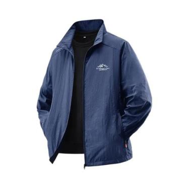 Imagem de Jaqueta Esportiva Casual Masculina De Verão Ultrafina, Corta-Vento, Re