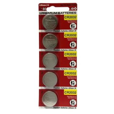 Imagem de Pilha Panasonic Cr2032 Modelo Original Cartela 5 Unidades