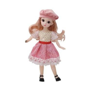 Imagem de Boneca Anime BJD De 30cm 1/6 Com Conjunto Completo De Roupas, 23 Junta