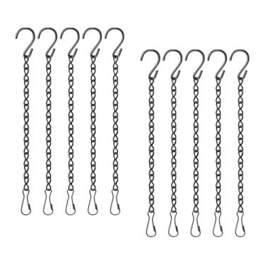Imagem de ＡＷＨＡＯ 10 Peças de Correntes de Suspensão de Jardim Flexíveis para Lanternas E Cabides para Outdoors