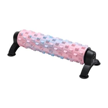 Imagem de UGPLM Rolo de espuma, rolo de exercícios fitness com suporte, coluna de ioga de EVA para academia doméstica, ferramenta de massagem corporal completa para, Múltiplos
