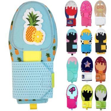 Imagem de Luva deslizante, luva deslizante de beisebol jovem, luvas deslizantes de proteção de base, equipamentos de proteção de beisebol (abacaxi, aldult)