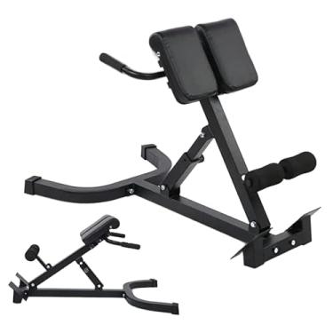 Imagem de Banco de hiperextensão nas costas, cadeira romana, abdominal, ajustável, treinadores para academia, cadeira romana, equipamento de exercício, carga de 300 kg