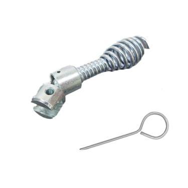 Imagem de UtySty Conjunto de acessórios de drenagem para máquina de limpeza de dreno Peças de eixo helicoidal de cabeça de queda para RIDGID K-50 K-400 Máquina de limpeza de dreno K-3800 Máquina de tambor