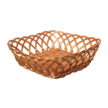 Imagem de Cesto de Pão Rattan Quadrado 19cm Lily Hauskraft