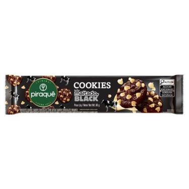 Imagem de Biscoito Piraquê Cookies Leite Maltado Black 80g