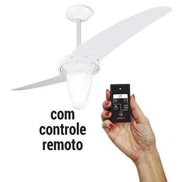 Imagem de Ventilador de Teto Spirit 201 Branco Cônico C. Remoto - 220V