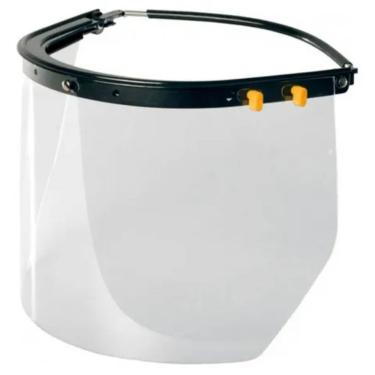 Imagem de Suporte com Visor para Capacete Incolor - 010251810 - CARBOGRAFITE