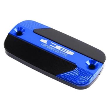 Imagem de Compatível com CB650R CBR650R CBR 650R CB 650 R 2019-2024 Acessórios de motocicleta Tampa do reservatório de fluido de freio dianteiro Tampa do tanque de óleo Meia (CB650R azul)