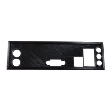 Imagem de Espelho Acabamento Tampa Chapinha Placa Mãe ASROCK H81M-VG4 - OVER CLO