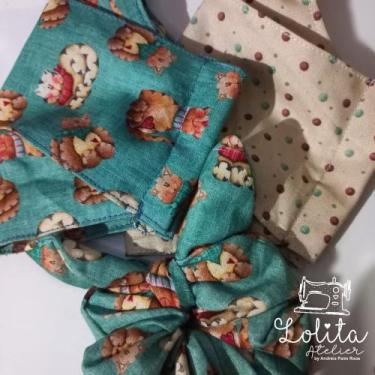 Imagem de Kit 2 máscaras + 1scrunchie Lolita