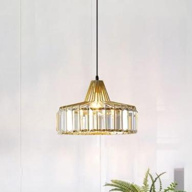 Imagem de Lustre de cristal industrial moderno, modelo de estudo, sala de restaurante, decoração, lustre - Lustre de ferro forjado, base E27, decoração moderna