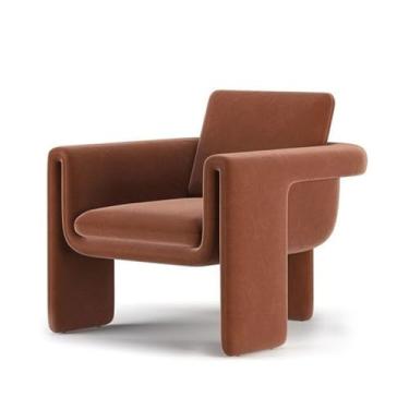 Imagem de URGDWEKJY Sofá cadeira nórdica sala de estar varanda sofá individual personalidade criativa simples sofá pequeno multifuncional sofá cadeira sofá sala de estar (B)