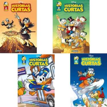 Imagem de Kit HQs - Histórias curtas - Vol.10, Vol.12, Vol.28 e Vol.37 (4 Vol) -