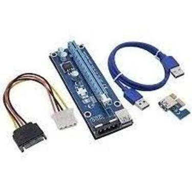 Imagem de Placa PCI  Raiser PCE164P-N03 Ver 006C PCI-E 1X a 16X USB 3.0 PCE164P-