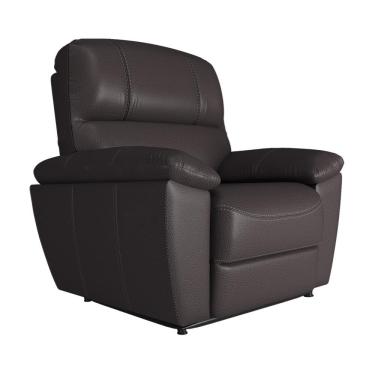 Imagem de Poltrona do Papai Reclinável Elétrica Armênia Power Touch Couro Cappuccino - Gran Belo