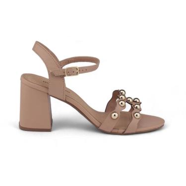 Imagem de Sandália Feminina Bottero Couro 373704 Salto Bloco