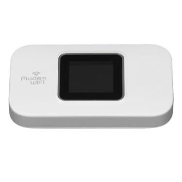 Imagem de Sanpyl Hotspot Portátil 4G LTE WiFi, Roteador de Viagem Móvel Com Tela Colorida e Bateria de 3000mAh, Velocidade de 150Mbps para 10 Dispositivos Com Slot para Cartão SIM