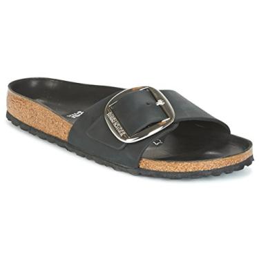Imagem de Birkenstock Mules para Meninas, Preto (Noir Noir), 5 M UK