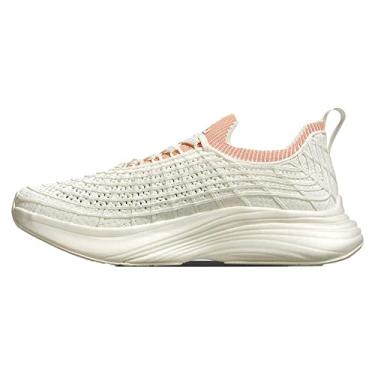 Imagem de Athletic Propulsion Labs Techloom Tênis feminino tirolesa, Marfim/blush/canelado, 40