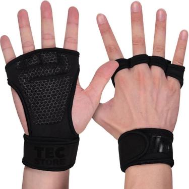 Imagem de Luva Academia Musculação Exercicios Munhequeira Punho Treino