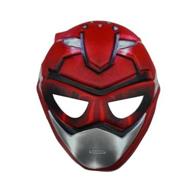 Imagem de New Era Dinosaur Red Power Rangers-Themed Mask Sci-Fi Hero Accessory for Halloween Superhero Parties and Cosplay